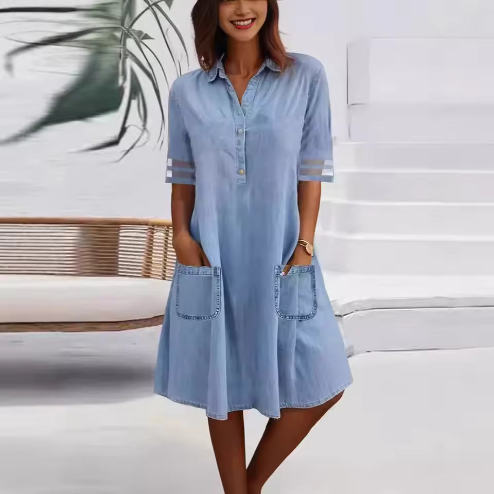 Cassey | Robe en jean léger pour femme