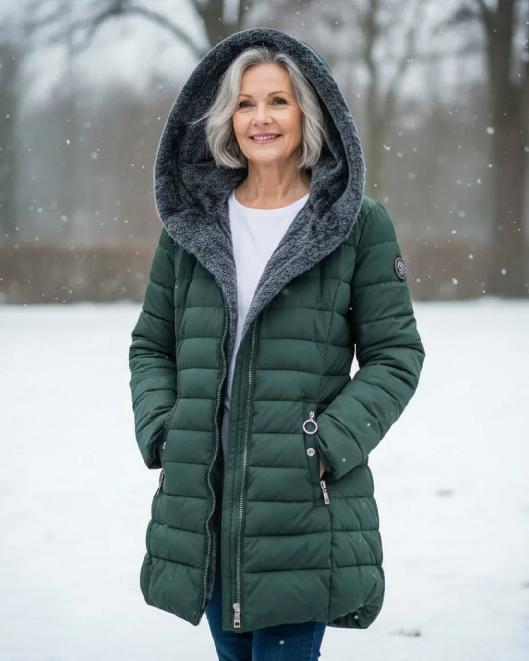 Olivia | Manteau d'hiver matelassé