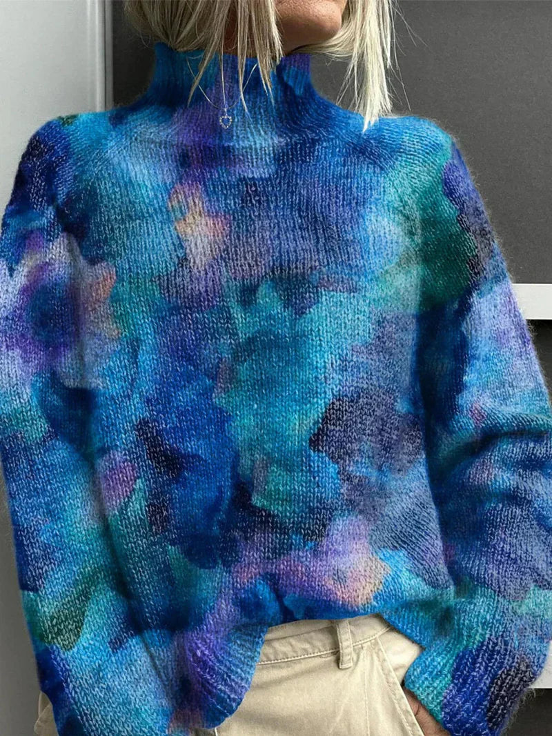 Nolda | Pull en maille à motifs naturels