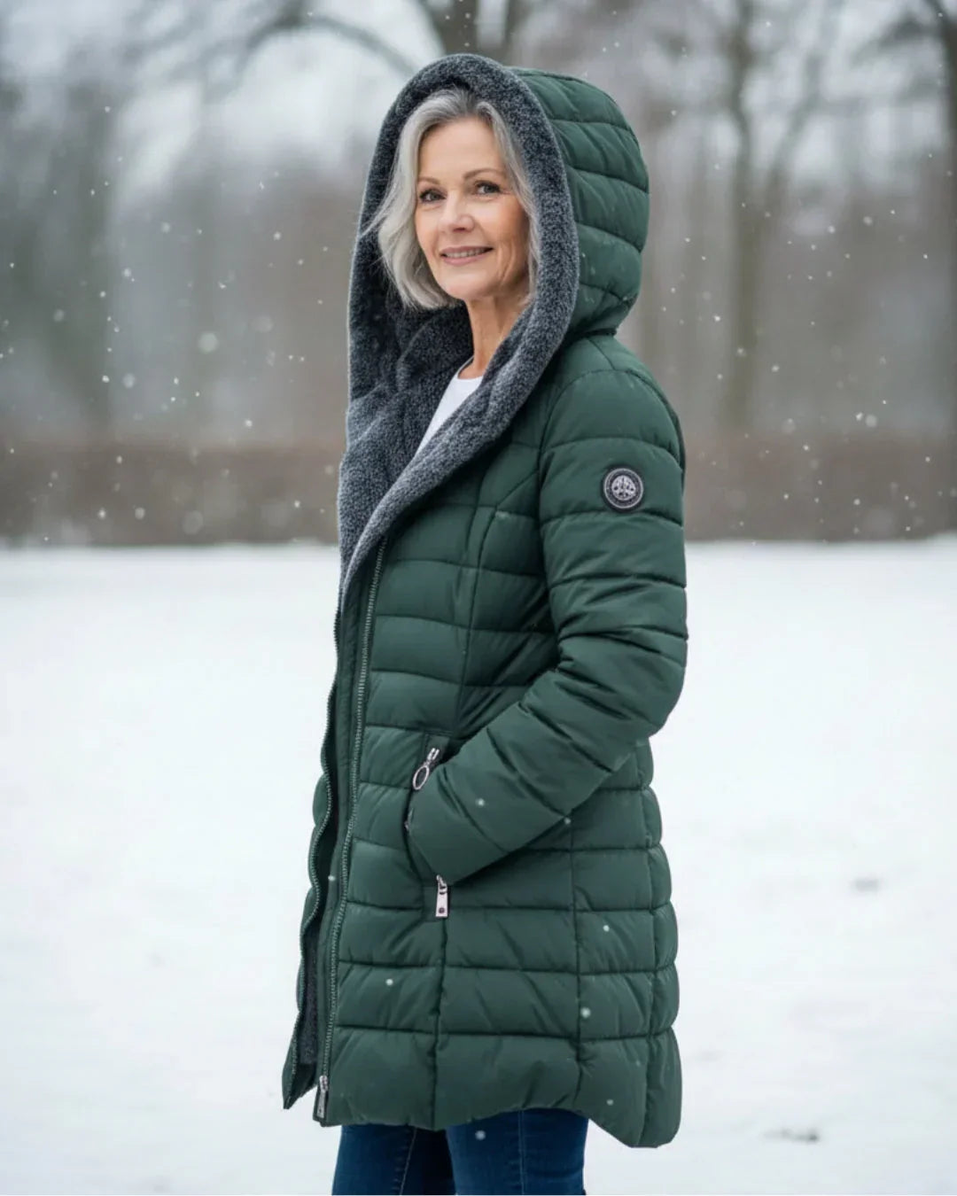 Olivia | Manteau d'hiver matelassé