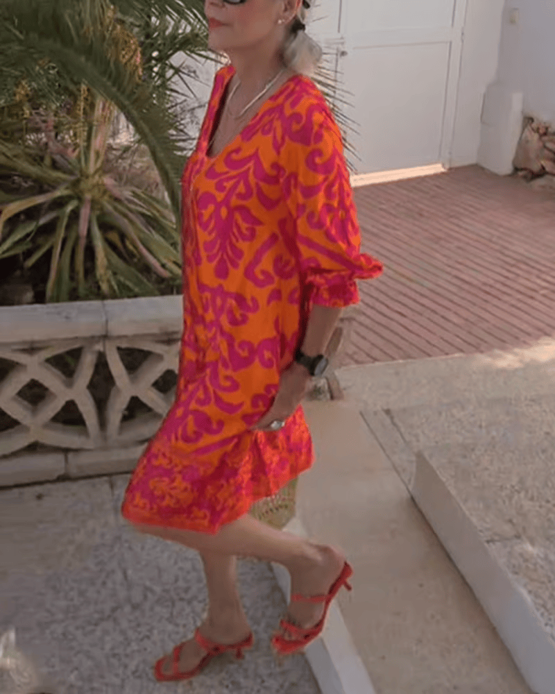 Kim | Robe fleurie élégante