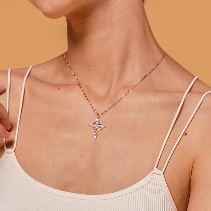 Bloom™ | Collier Croix et Couronne