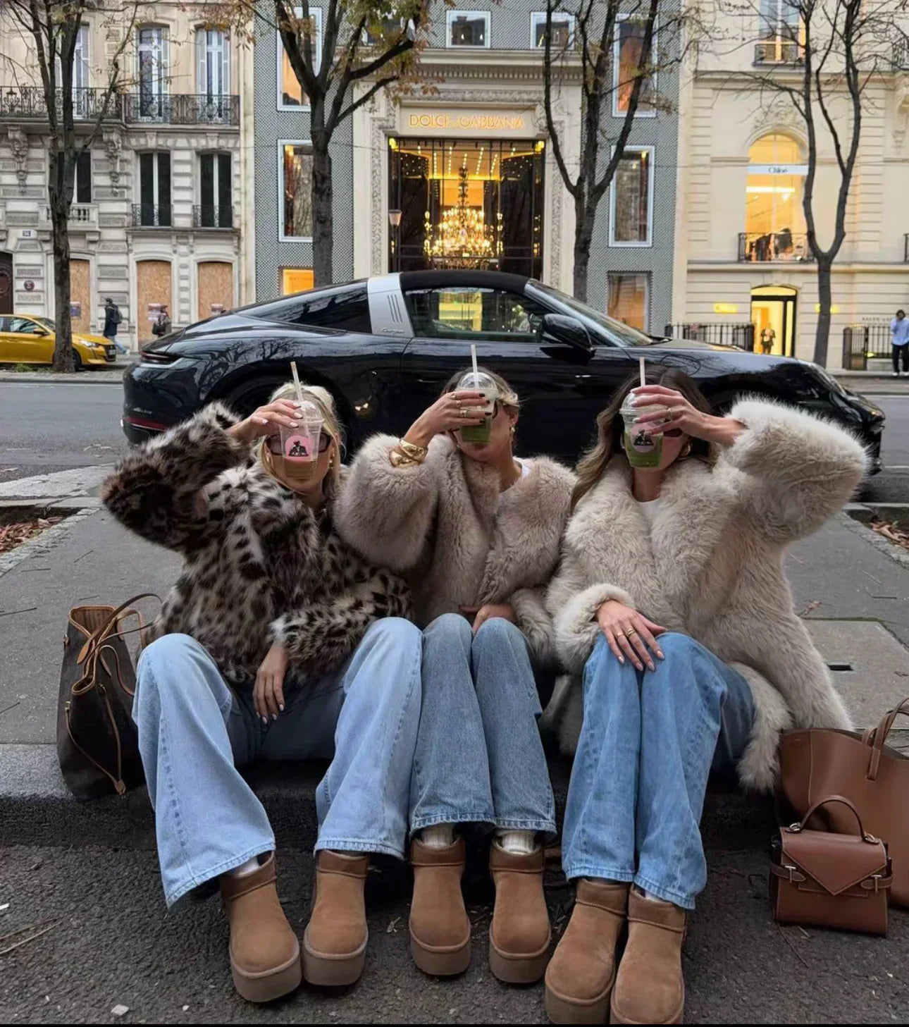 Amelia | Manteau en fausse fourrure douce au look léger et luxueux