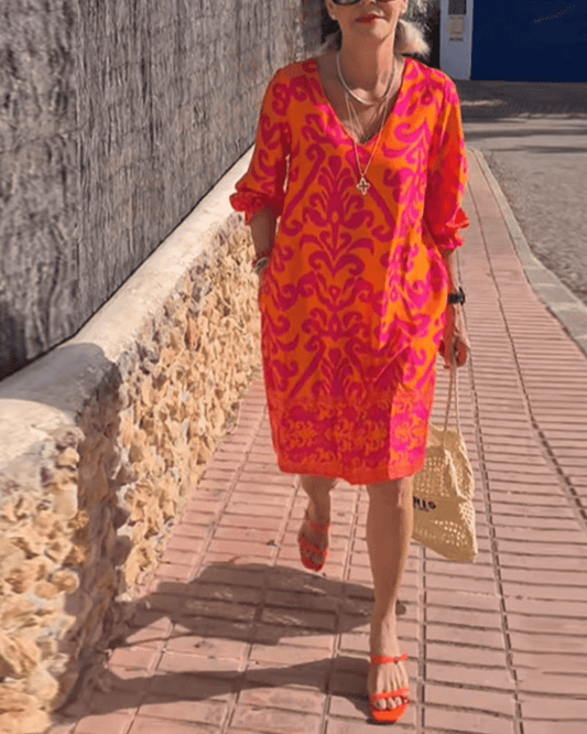 Kim | Robe fleurie élégante