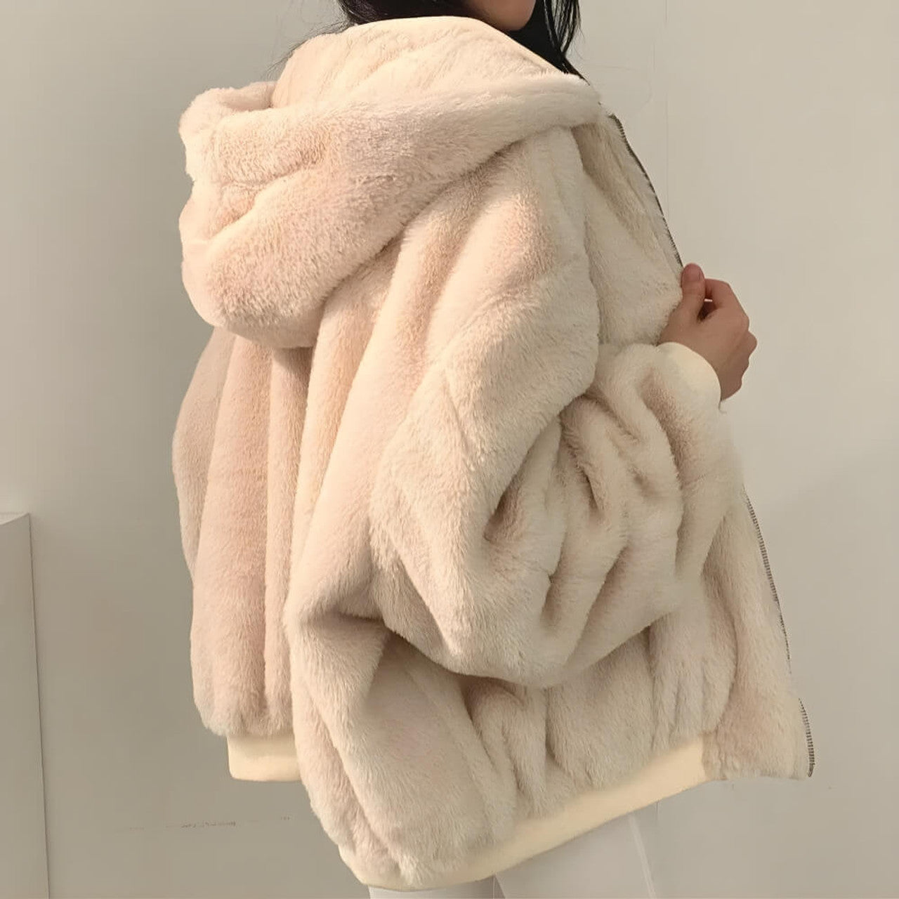 Charlotte™ | Manteau teddy réversible