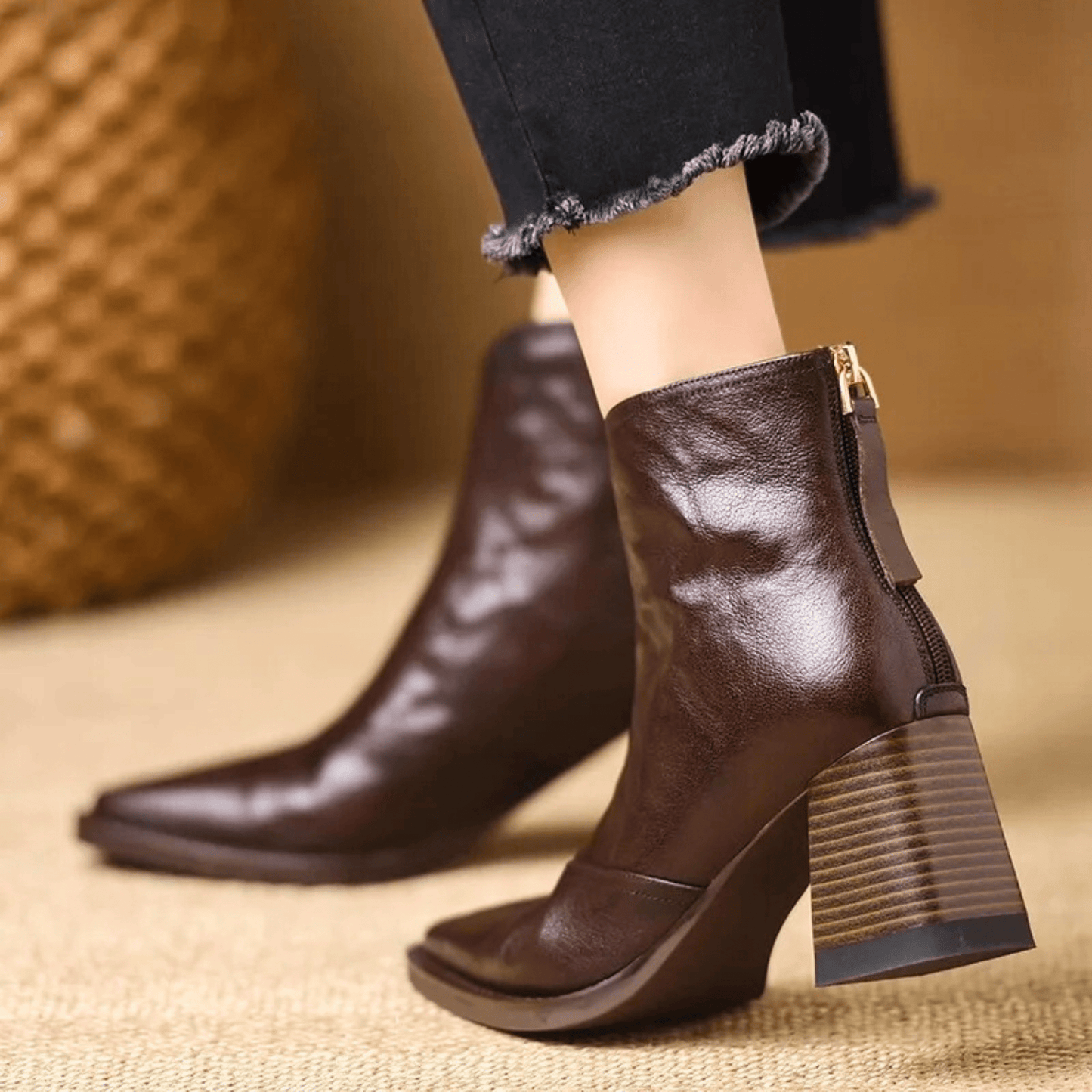 Jade | Bottines de luxe à de nombreux moyens